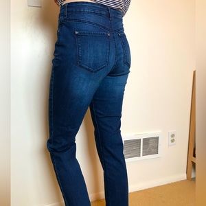 Gloria Vanderbilt Rail Straight Dark Wash Jeans